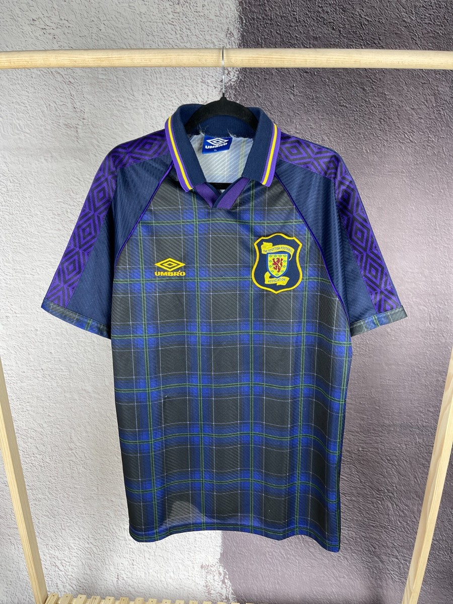 SCOTLAND 1994 1996 HOME FOOTBALL SHIRT SOCCER JERSEY UMBRO sz XL