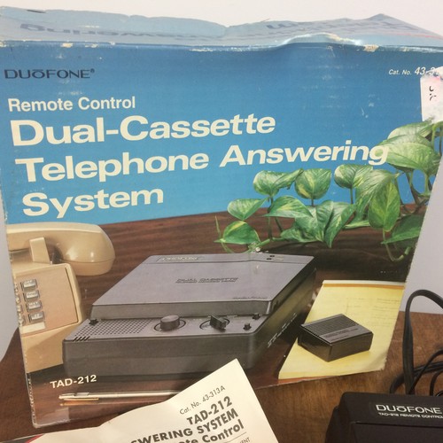 Vintage Mid Century Cassette Tape Sears Telephone Phone Answering