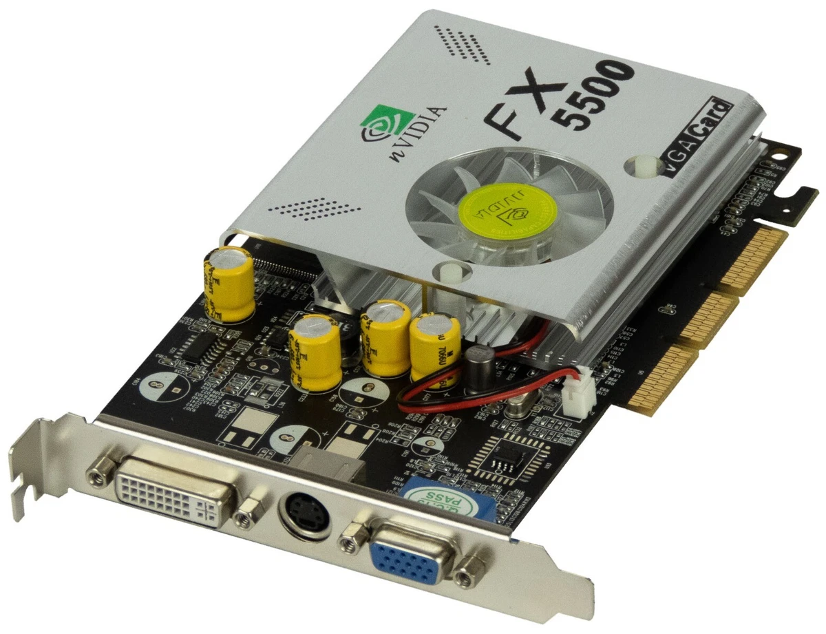 NVIDIA GEFORCE FX 5500 256MB AGP DDR 128 BIT