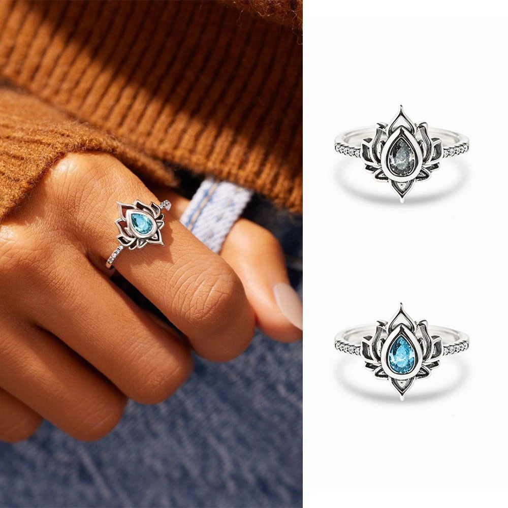 Female turquoise shop engagement ring