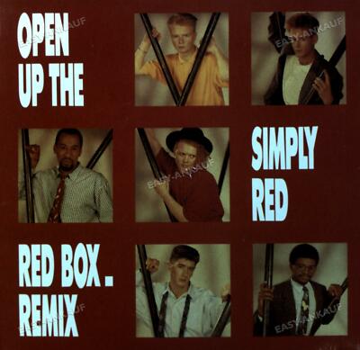Simply Red - Open Up The Red Box 7in 1986 (VG+/VG+) '