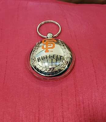 SF Giants Bulliet Bourbon Keychain with Bottle Opener.