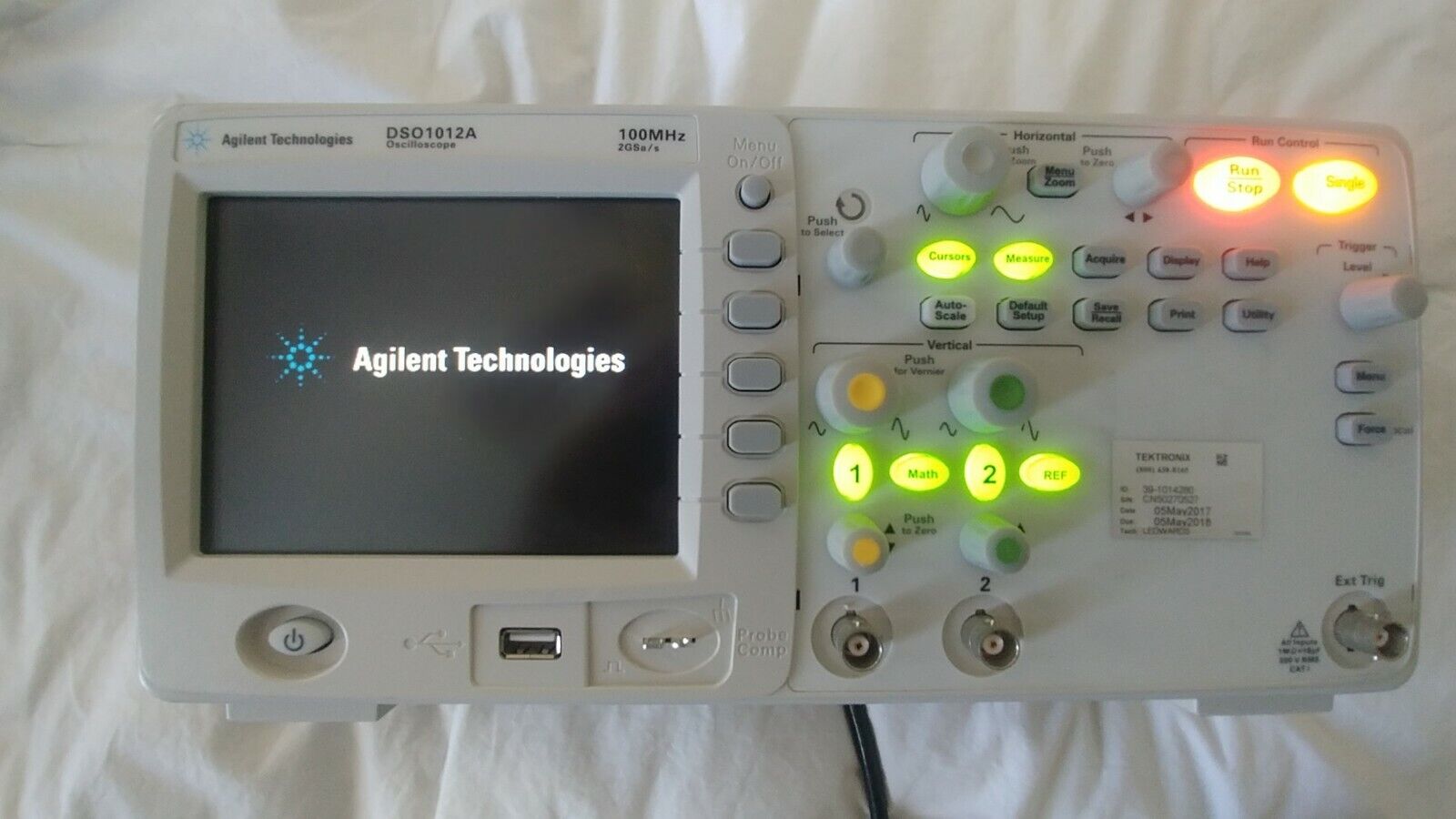 cheap shopping Agilent Tech DSO1012A 100MHz Oscilloscope Works Used