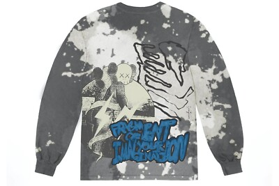 Size Large L - Travis Scott Cactus Jack + KAWS For Fragment L/S