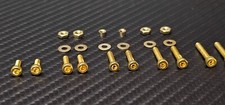 Phono Screws Set M2.5 / 6 8 10 12 14 16 20mm for Headshell / Cartridge / Steel