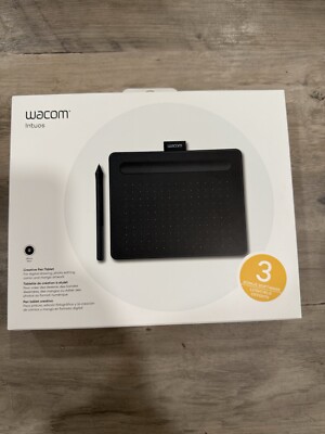 Wacom Intuos CTL-4100 Small Drawing Tablet - Black - Brand New