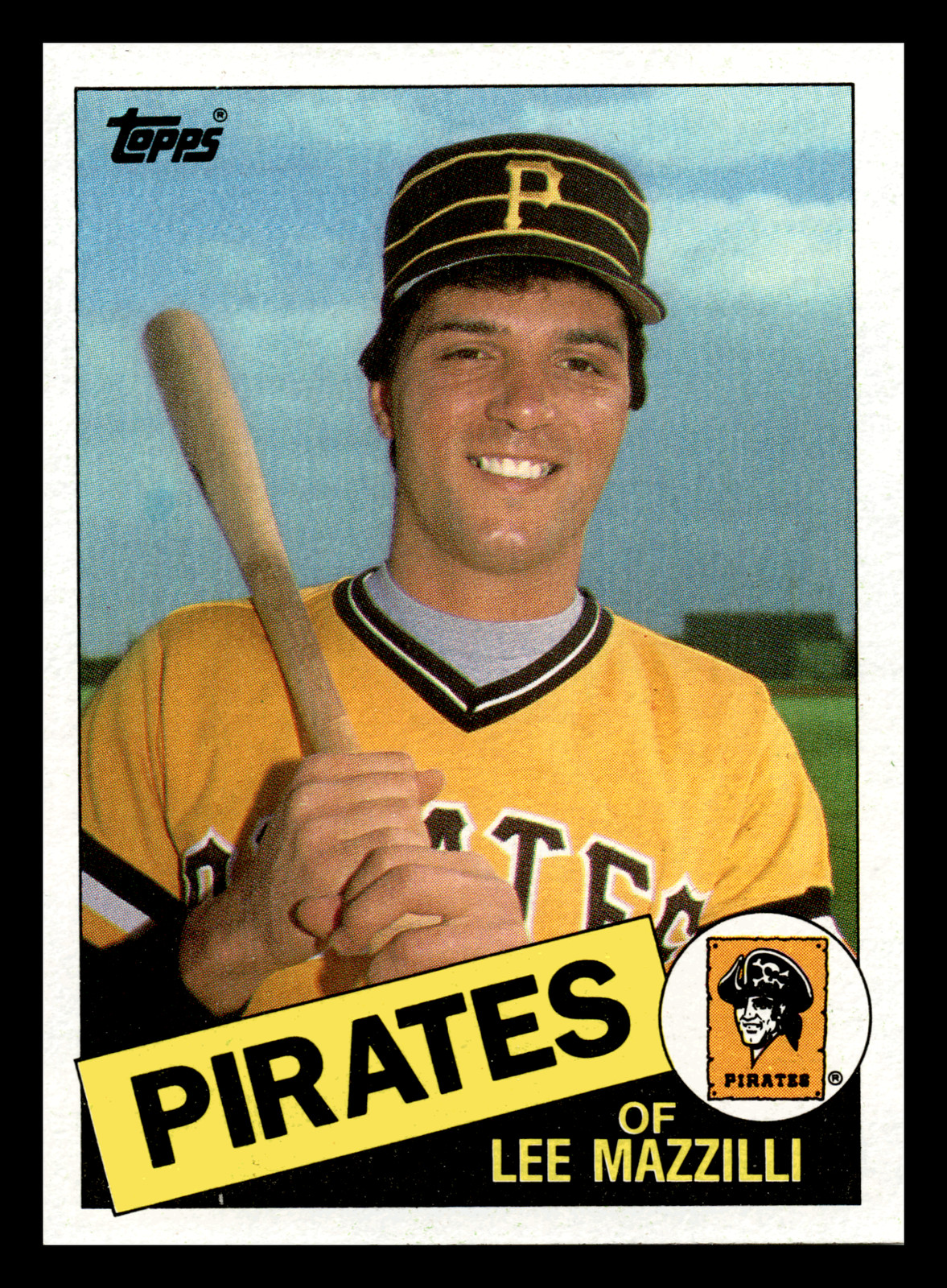 1985 Topps Lee Mazzilli  #748 Pittsburgh Pirates Near Mint NM