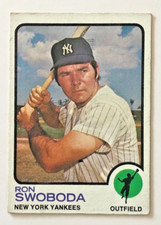 1973 Topps #314 Ron Swoboda, New York Yankees  GD-MK  7309