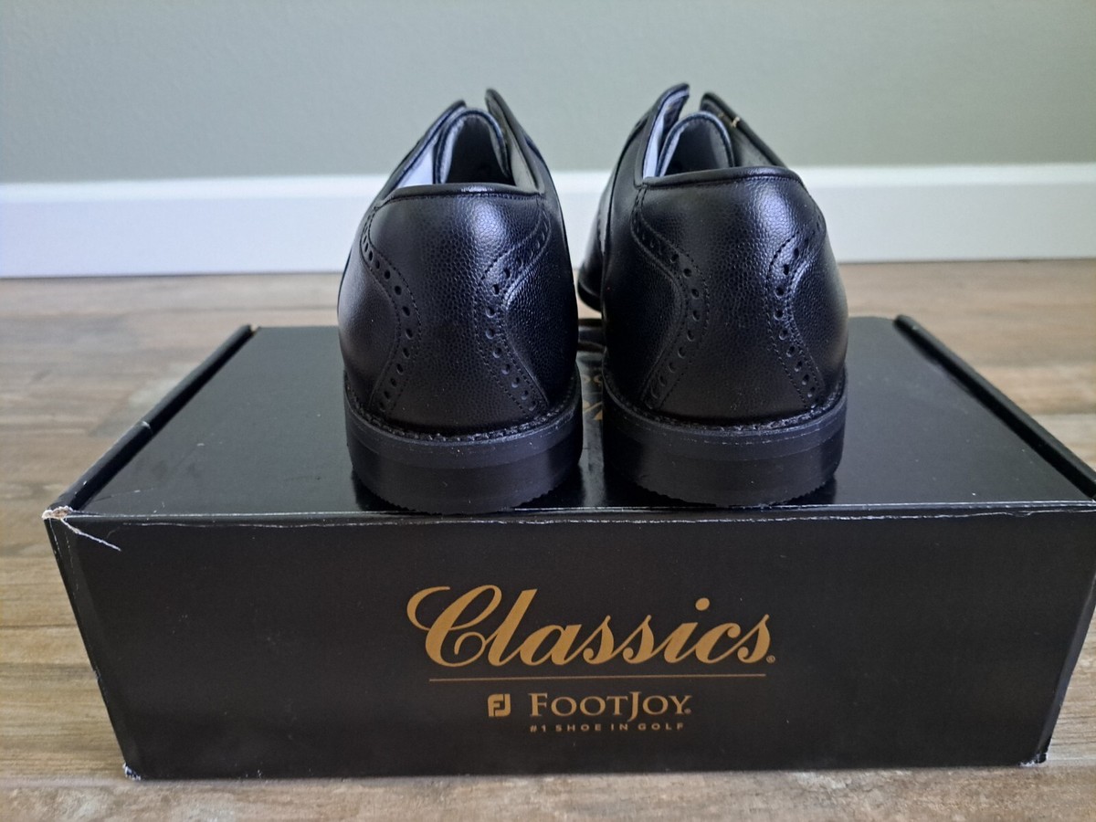 NEW Footjoy Classics Dry Premiere Mens Golf Shoes 50681 BLK
