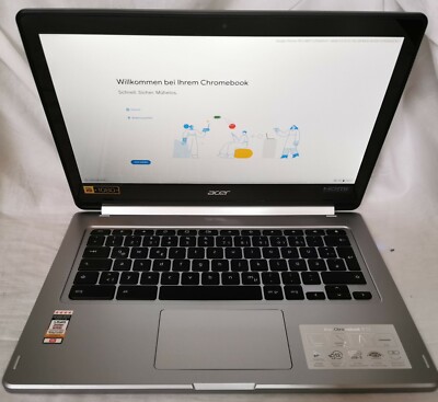 Acer Chromebook R 13 CB5-312T-K2K0 Notebook 13,3 Zoll, 2,10 GHz, 4GB,silber OVP 