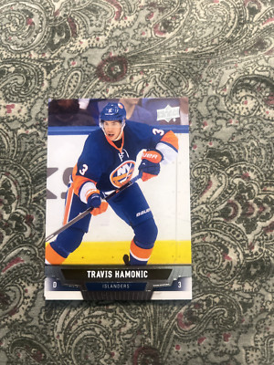 2013-14 Upper Deck Series 2 Travis Hamonic Islanders Defence - 1 Card