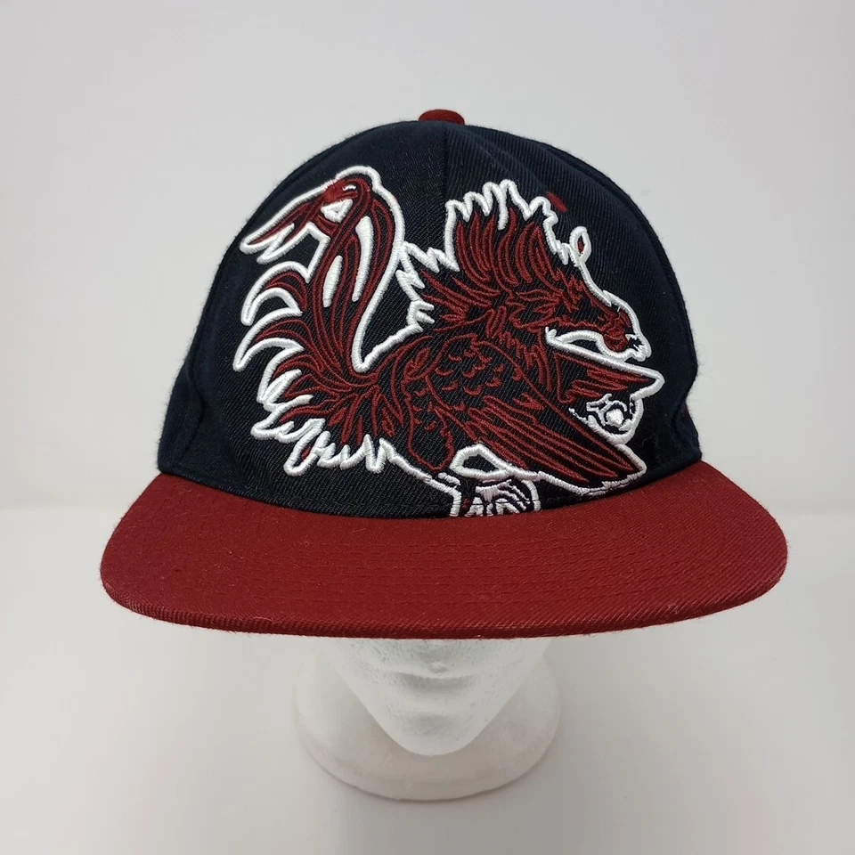 USC Gamecocks Cocks Large Logo Zephyr Wool Blend Adjustable Baseball Cap Hat - Image 2 of 4