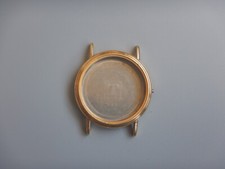 TISSOT BOITIER CASE CASSA Ref. C 250 Ø 30 MM PLAQUÉ OR STOCK NEUF