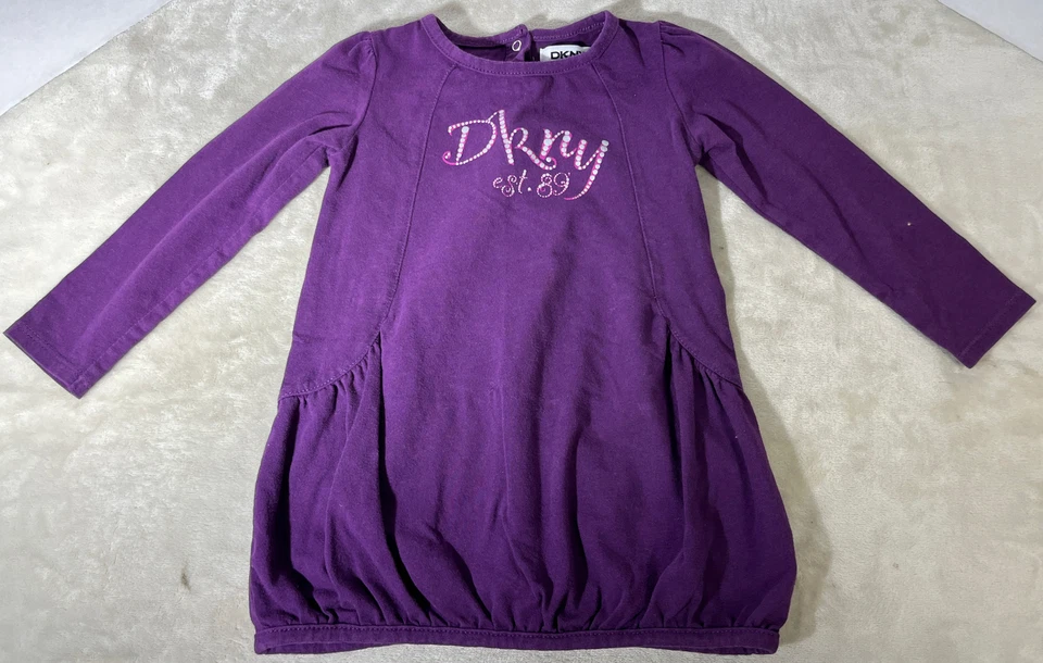 DKNY Children’s Long Sleeve And Pants Set Leggings Girls Size 18M Toddler - Изображение 2 из 4