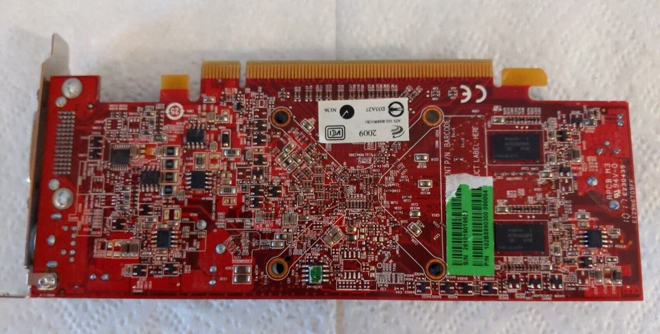 HP ATI Radeon SP584217-001 HD4550 512MB DDR3 PCIe x16 Video Card - Image 3 of 4