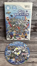Go Vacation (Nintendo Wii, 2011) Tested No Manual