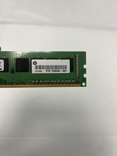 SAMSUNG 4GB 1Rx8 PC3-14900E-13-12-D1 M391B5173QHO-CMA PN 733036-581 - Picture 3 of 4