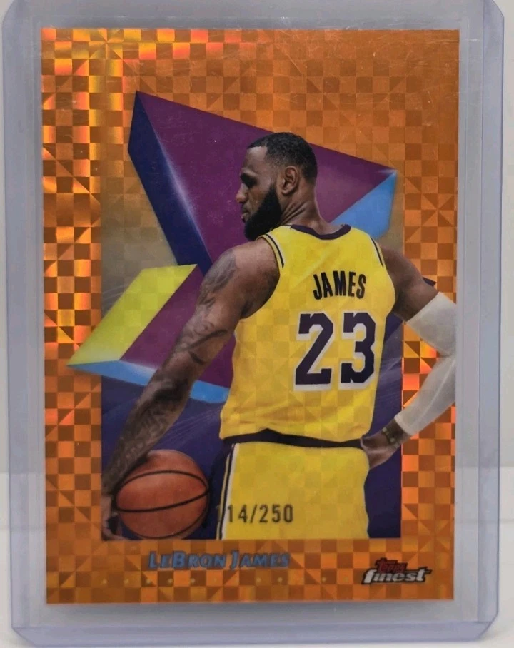 Topps LeBron James Piece of Authentic Basketball Trading Cards for