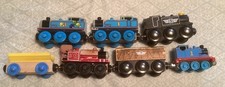Thomas The train Wooden Trains Car And Engines 7 Pieces