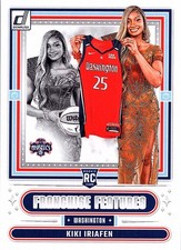 2025 Donruss WNBA #18 Kiki Iriafen Franchise Features Diamond
