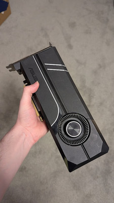 ASUS NVIDIA GeForce GTX1080 8GB DDR5X Graphics Card - (TURBO-GTX1080-8G)