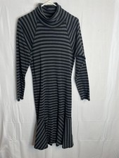 Lauren Ralph Lauren Women’s medium King Sleeve Striped Midi Sweater Dress 5784
