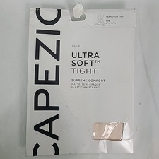 NEW Capezio Womens Ultra Soft Transition Tight Ballet L/XL 1816 Semi-opaque