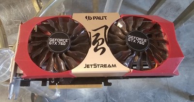 Palit GeForce GTX 760 4GB GDDR5 256-bit Grafikkarte JetStream