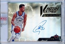Panini Vanguard STEPHEN CURRY High Voltage On Card AUTO Autograph Encased #15/25