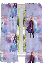 Disney Frozen Two Bedroom Window Dressing /Curtains