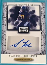 2021 SAGE Premier Draft Auto AU #A187 Samuel Cooper Merrimack Football Card I2