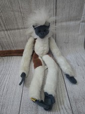 Cotton Top Tamarin Monkey Brown White Wild Republic K  M Int'l 18" Plush