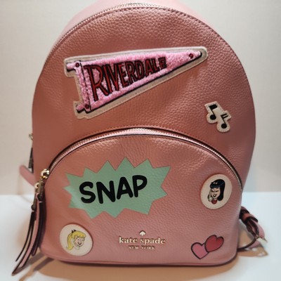 Kate Spade Backpack Bag Pink Archie Comics Betty & Veronica 