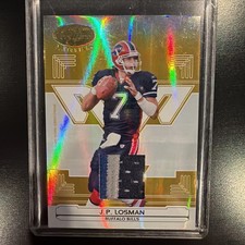 2006 Leaf Certified Materials - J.P. Losman #16 Mirror Gold Materials /25 (MEM)