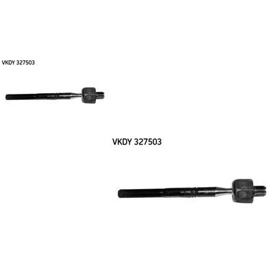 2x SKF Axialgelenk Spurstange Spurstangenkopf vorne für Land Rover Range 3.6 D - Bild 1 von 2