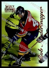 1996-97 SELECT CERTIFIED MIRROR GOLD ROB NIEDERMAYER #7