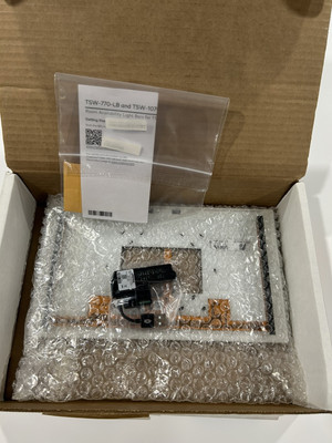 Crestron TSW-1070-LB-B-S model M201929001 Room Wall mount&Light Bar New OPEN box
