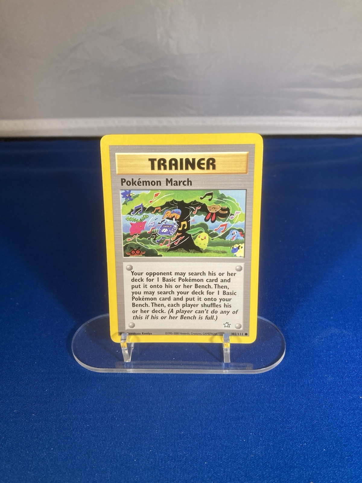 Pokémon March - 102/111 Neo Genesis - Pokémon TCG - 2000 NM Collectible