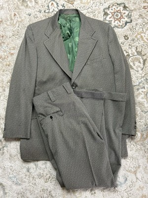 #ad #ad Vintage 1970s Sears Leisure 2 piece Suit Men’s Size 42 Polyester Retro EXCELLENT $59.99