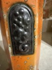 Vintage Orange Czechoslavokia Vase — photo 2