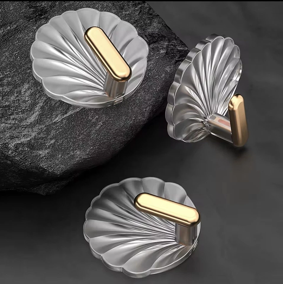 WHOLESALE Pearl Adhesive Wall Hooks For Hanging For Bathroom, Bedroom And More - Image 2 of 3