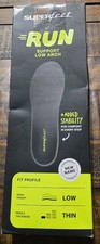 Superfeet Run Support Low Arch Carbon - Trim-To-Fit Men's 5.5-8 Women  s 6.5-8