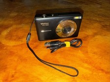 Vivitar VEC S124 Compact Digital Camera White Built-in Flash Rechargeable
