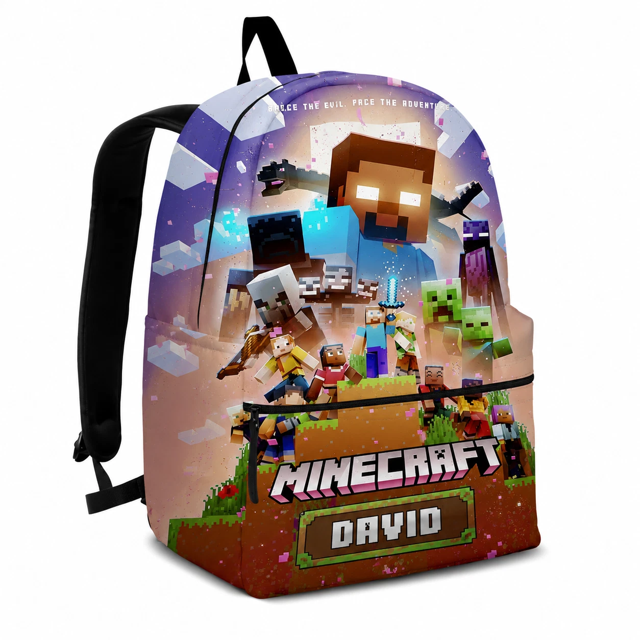 Personalized Game Style Backpack, School Bag for Kid