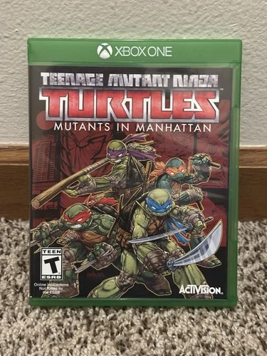 Teenage Mutant Ninja Turtles: Mutants in Manhattan (Xbox One) TMNT, CIB Complete