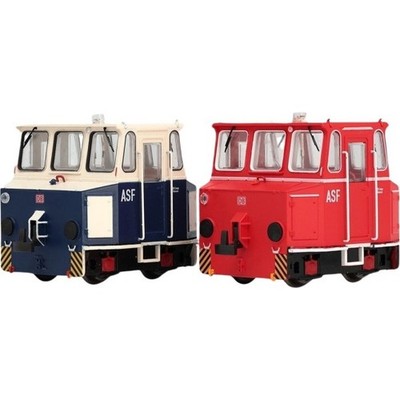 Rivarossi HR2971D H0 2er Set Akku-Schleppfahrzeug ASF DB-Cargo Gießen Ep. V DC D