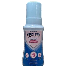 Hibiclens Antiseptic Skin Cleanser 8 oz 4% CHG Foam Pump New Exp 4/2027