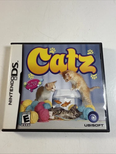 Catz (Nintendo DS, 2006) Case And Manual Only NO GAME