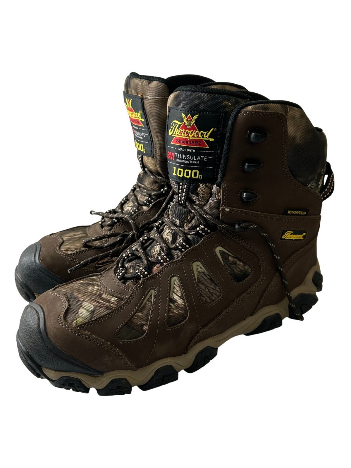 Thorogood Men's 12M Camo 1000g 3M Thinsulate Waterproof Insulated Hunting Boot 863-7079