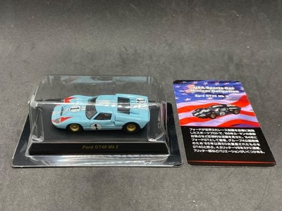Kyosho 1/64 USA collection Gulf Ford GT40 Mk2 #1 Le Mans diecast
